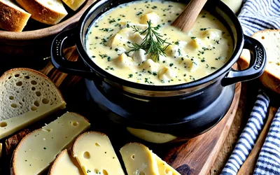 Fondue savoyarde au Champagne : recette gourmande et raffinée