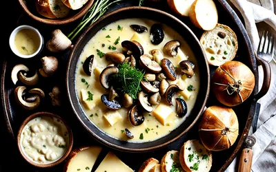 Fondue savoyarde aux cèpes : recette traditionnelle gourmande et facile