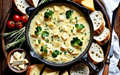 Recette fondue savoyarde traditionnelle de Nadine - facile et gourmande
