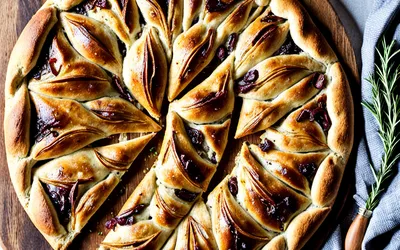 Recette facile de fougasse aux oignons maison, croustillante et savoureuse