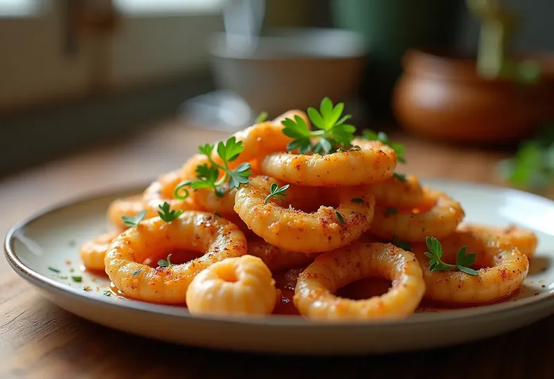 Fricassée de calamars à l'ail et au piment d'Espelette : recette savoureuse et épicée
