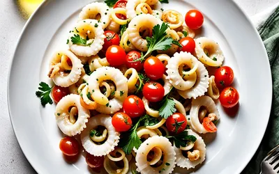 Fricassée de calamars à l'italienne : recette facile et savoureuse