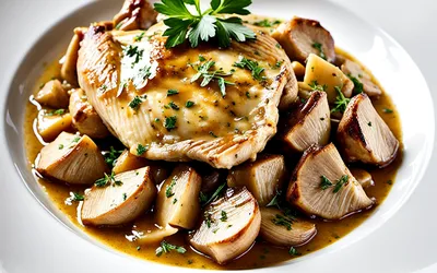 Fricassée de poulet au miel : recette facile et gourmande