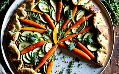 Recette facile de galette de légumes maison dorée et croustillante