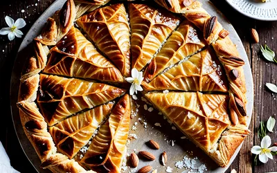 Recette facile de galette des rois à la fleur d'oranger, gourmande et traditionnelle