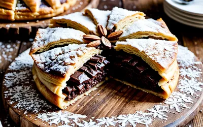 Recette facile de Galette des Rois au Chocolat fondant
