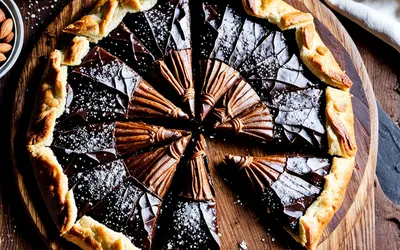Recette facile de galette des rois au chocolat fondant