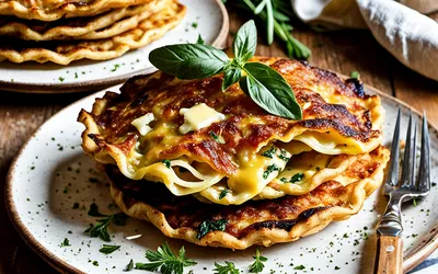 Galettes croustillantes de pâtes aux restes savoureux - recette facile et rapide
