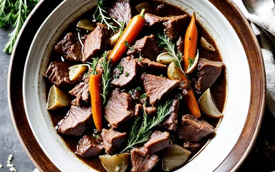 Gardianne de Taureau Provençale : Recette traditionnelle facile et savoureuse