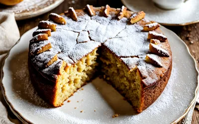 Recette facile de gâteau à l'huile traditionnel de grand-mère moelleux