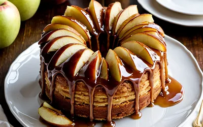 Recette facile et gourmande du gâteau Anna aux pommes caramélisées