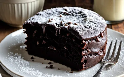 Gâteau au chocolat express au micro-ondes pour une personne - recette rapide et facile