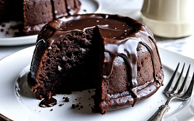 Gâteau au chocolat fondant sans farine ni beurre - recette facile et gourmande