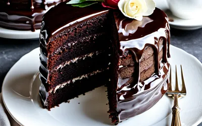 Recette facile de gâteau au chocolat glacé fondant et gourmand