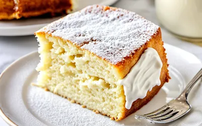 Recette légère de gâteau au yaourt moelleux et peu calorique