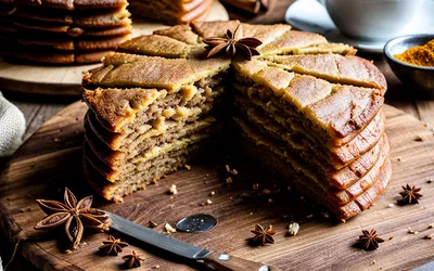 Recette traditionnelle du Kruidkoek hollandais - Gâteau aux épices facile