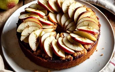 Recette facile de gâteau aux pommes champêtre moelleux et parfumé