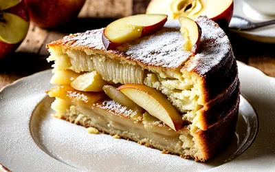 Recette Gâteau Breton aux Pommes Fondantes - Dessert Traditionnel de Bretagne