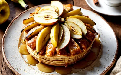 Recette facile de gâteau-chausson pomme-banane fondant et gourmand