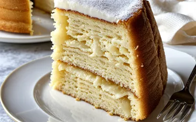 Recette facile de gâteau chiffon moelleux à la Gaspésienne