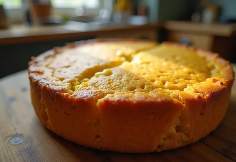 Gâteau de maïs moelleux et savoureux