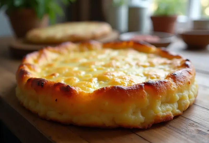 Gâteau de pommes de terre fondant et savoureux