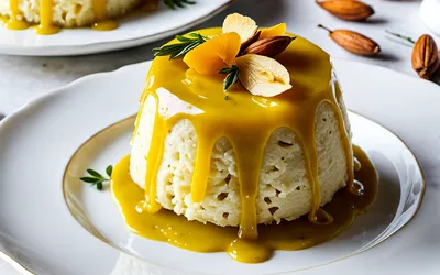 Recette facile de gâteau de riz au safran indien, dessert crémeux et parfumé