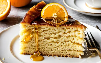 Recette facile de gâteau de semoule à l'orange moelleux et gourmand