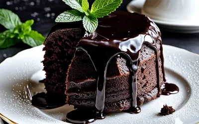 Recette facile de gâteau fondant au chocolat et Grand Marnier