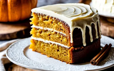 Recette facile de gâteau fondant au potiron pour une personne