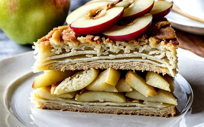 Gâteau frais aux pommes fondantes : recette facile et gourmande