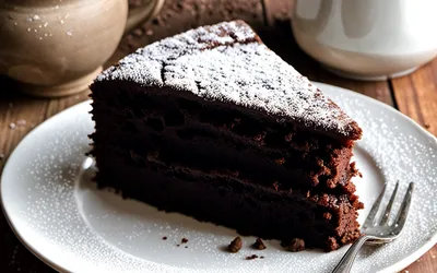 Recette facile de gâteau léger au chocolat pour une personne - Moelleux et sain