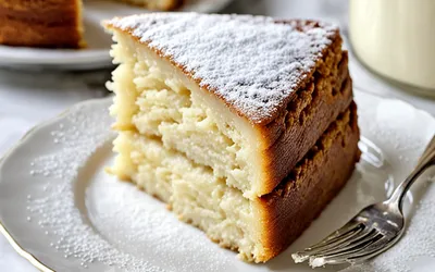 Recette facile de gâteau léger et savoureux pour une personne