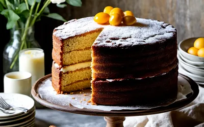 Recette facile de Gâteau Lorrain traditionnel moelleux