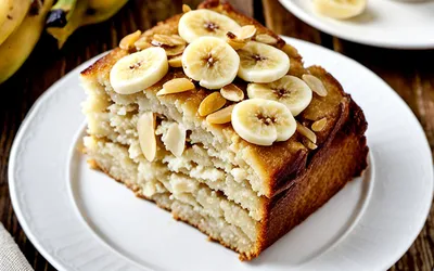Recette rapide de gâteau moelleux à la banane pour une personne