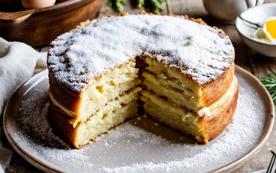 Recette facile de gâteau moelleux à la casserole pour une personne