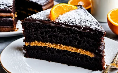 Recette facile de gâteau moelleux au chocolat et à l'orange