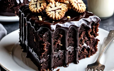 Recette facile de gâteau moelleux au chocolat et biscuits petits LU