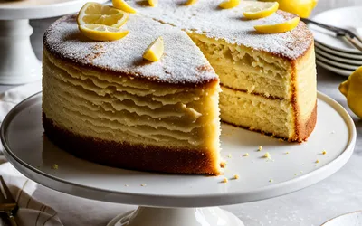 Gâteau moelleux au citron et ricotta : recette facile et gourmande