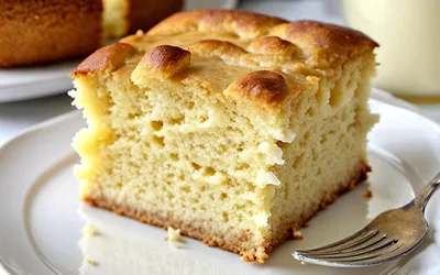 Recette facile de gâteau moelleux pour le goûter - portion individuelle