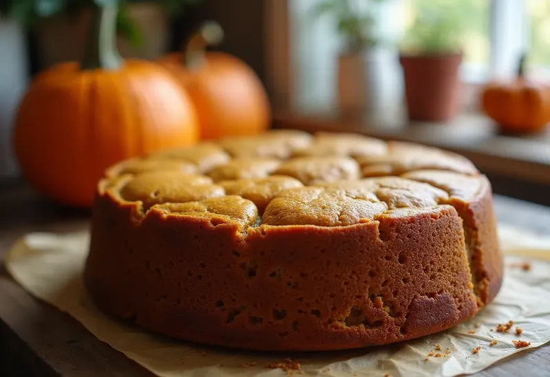 Gâteau moelleux au potiron façon grand-mère