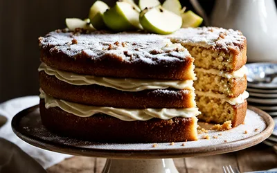 Recette gourmande de gâteau moelleux au streusel, fromage blanc et compote de pommes