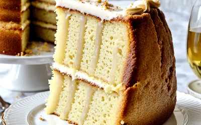 Recette rapide de gâteau moelleux au vin blanc facile à préparer
