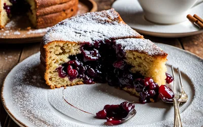 Recette facile de gâteau moelleux au vin rouge et cannelle