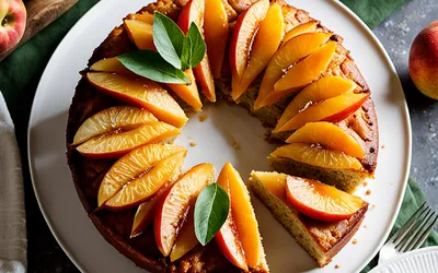 Recette facile de gâteau moelleux aux abricots et pommes fraîches