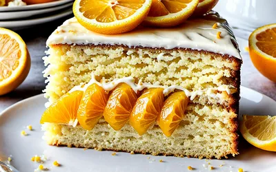 Recette facile de gâteau moelleux aux agrumes pour dessert gourmand