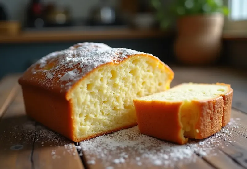 Gâteau moelleux aux arômes délicats