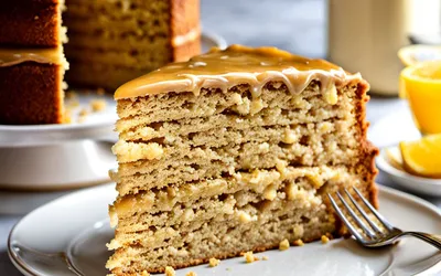 Recette facile de gâteau moelleux aux céréales et miel pour petit déjeuner sain