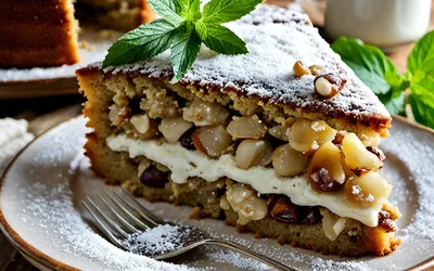 Recette facile de gâteau moelleux aux châtaignes - Dessert rapide