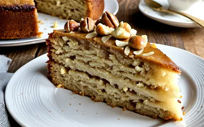 Gâteau moelleux aux noisettes : recette gourmande et facile